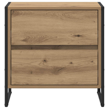 Comodino Rovere Artigianale 50 x 39,5 x 50 cm Legno multistrato