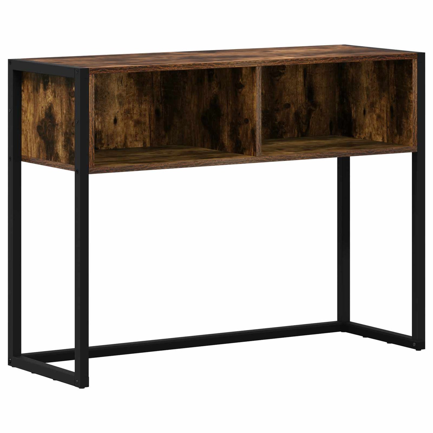 Tavolino Quercia Fumosa 100 x 36 x 75 cm Legno multistrato