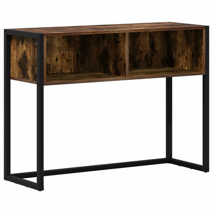 Tavolino Quercia Fumosa 100 x 36 x 75 cm Legno multistrato