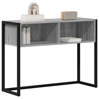 Tavolino Grigio Sonoma 100 x 36 x 75 cm Legno multistrato