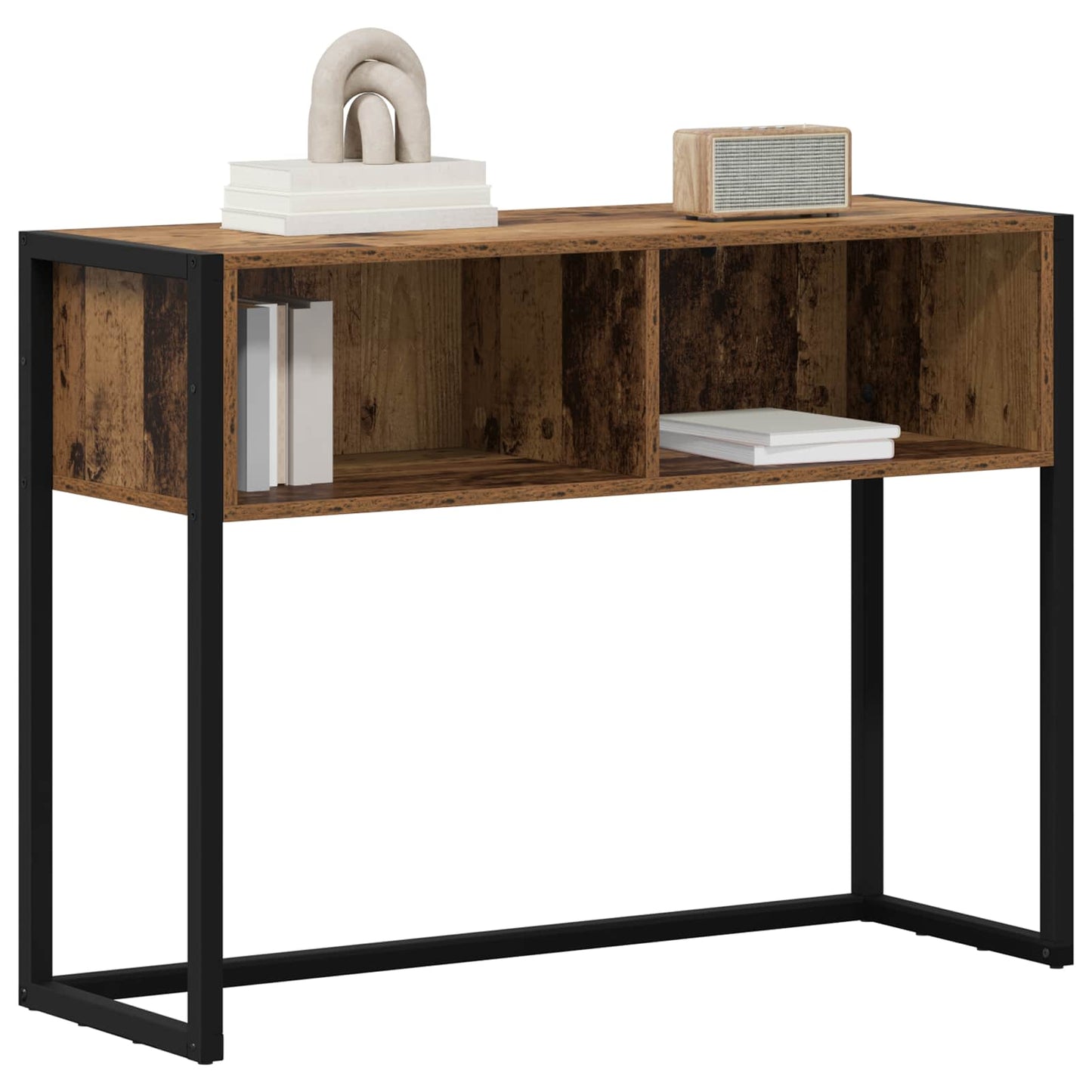 Tavolino Legno vecchio 100 x 36 x 75 cm Legno multistrato