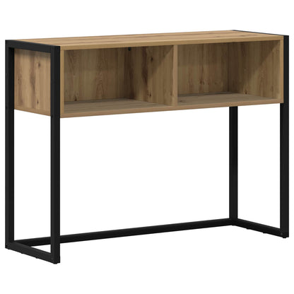 Tavolino Rovere Artigianale 100 x 36 x 75 cm Legno multistrato