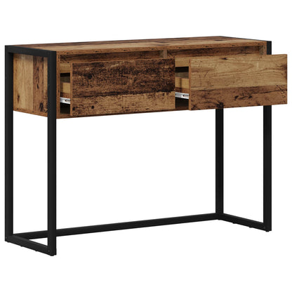 Tavolino Legno vecchio 100 x 36 x 75 cm Legno multistrato