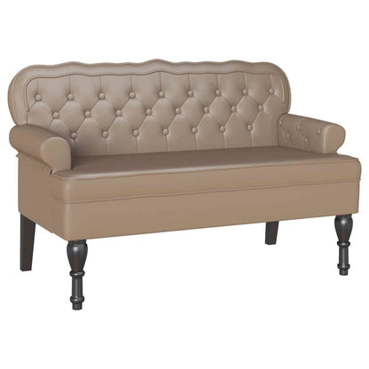 Panca Chesterfield Cappuccino 119,5 x 64,5 x 75 cm