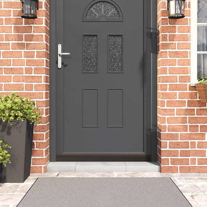 Spazzole per porte autoadesive 2 pcs Marrone 100 cm