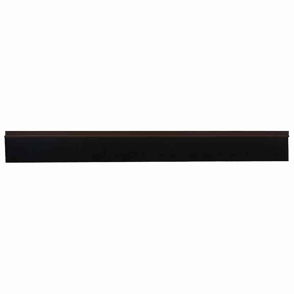 Spazzole per porte autoadesive 2 pcs Marrone 100 cm