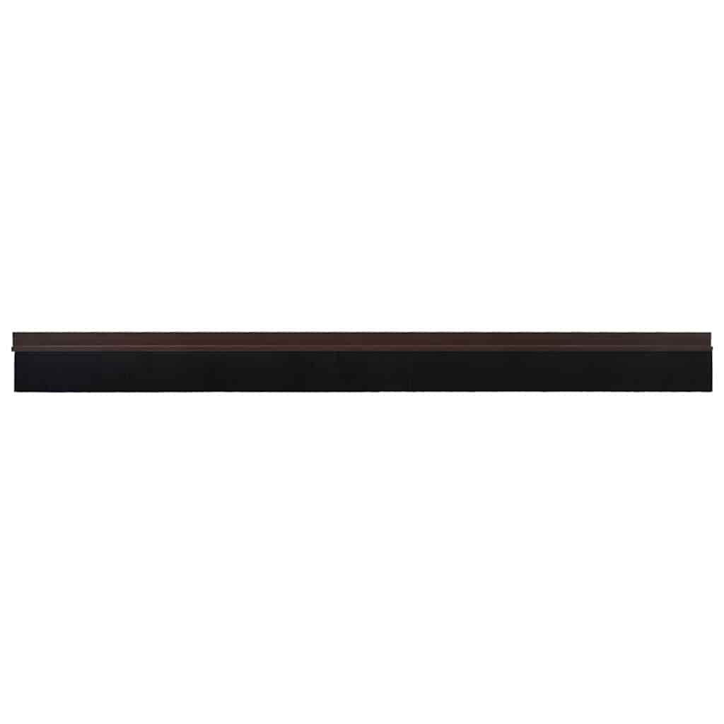 Spazzole per porte autoadesive 6 pcs Marrone 100 cm