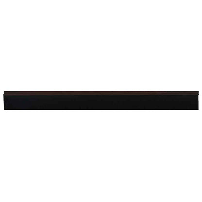 Spazzole per porte autoadesive 12 pcs Marrone 100 cm