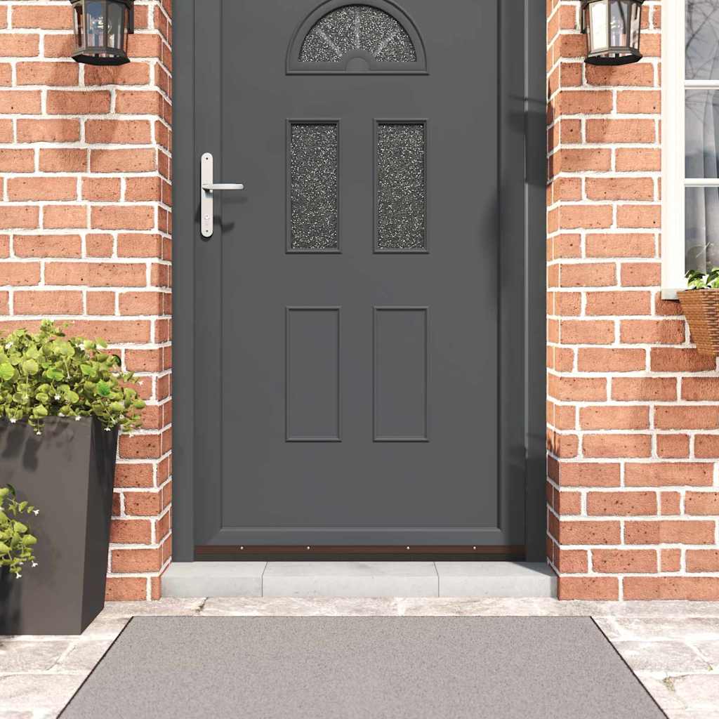 Spazzole per porte a vite 6 pcs Marrone 100 cm