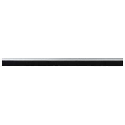 Spazzole per porte autoadesive 2 pcs Argento 100 cm
