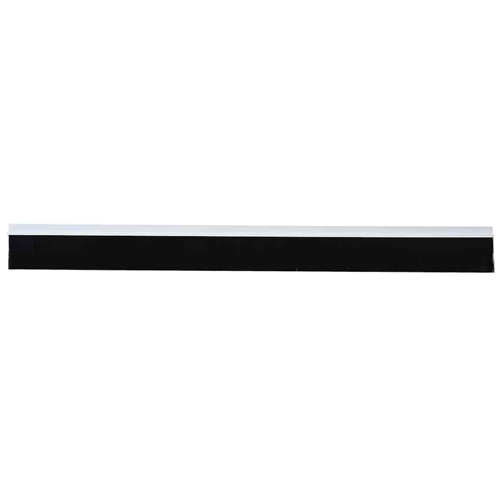 Spazzole per porte autoadesive 2 pcs Bianco 100 cm
