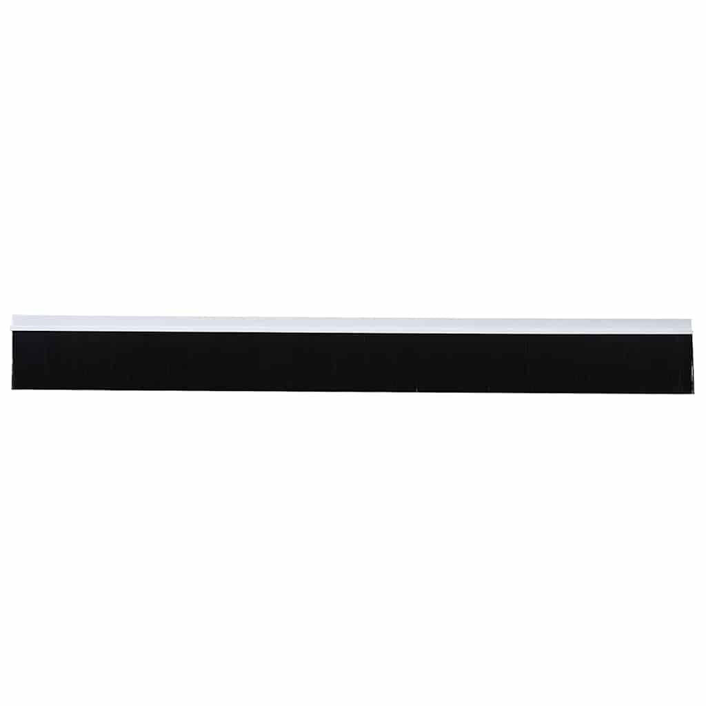 Spazzole per porte autoadesive 2 pcs Bianco 100 cm