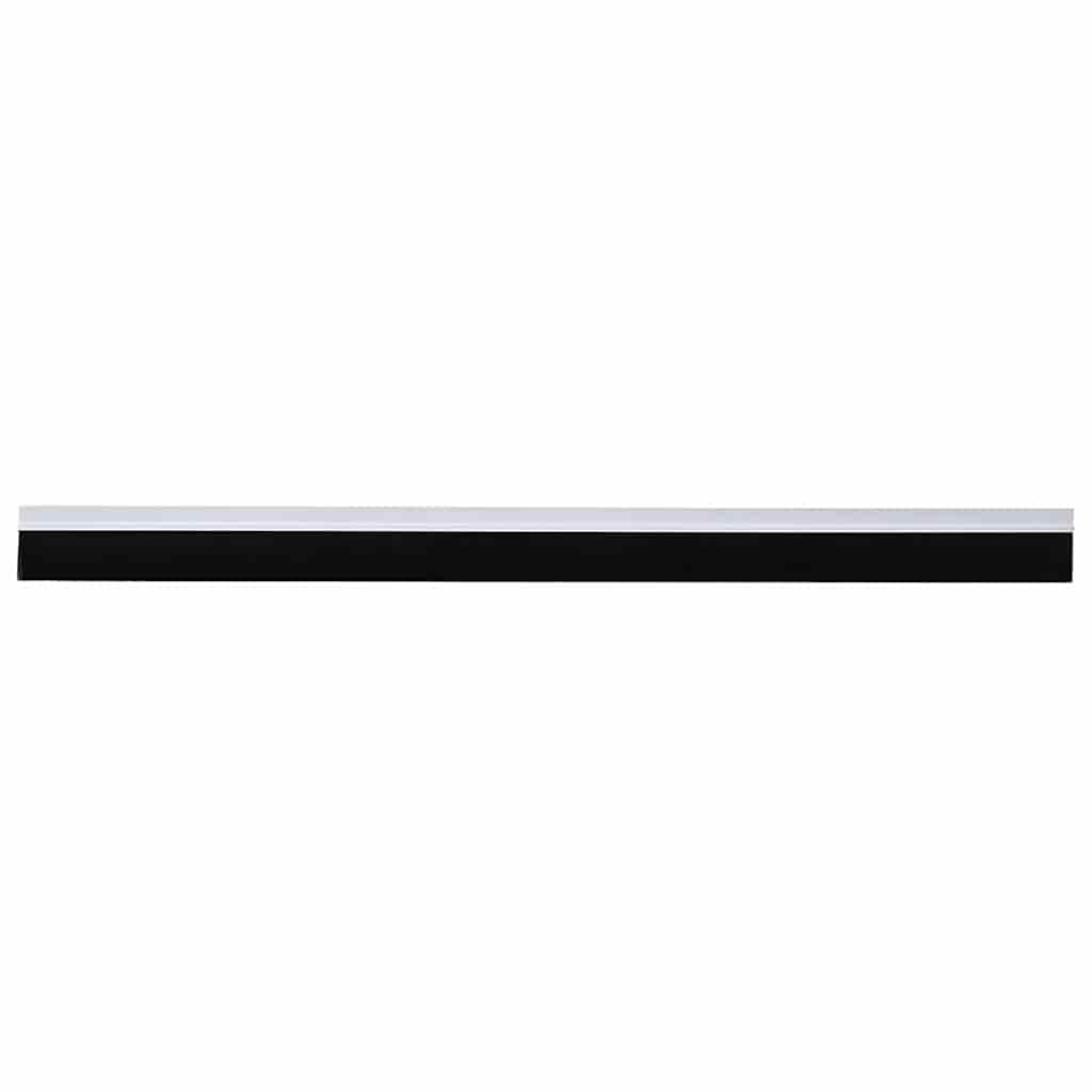 Spazzole per porte autoadesive 12 pcs Bianco 100 cm