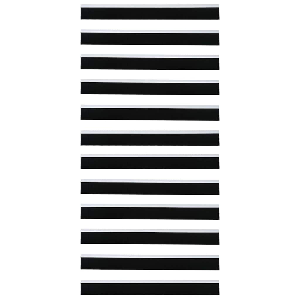 Spazzole per porte autoadesive 12 pcs Bianco 100 cm