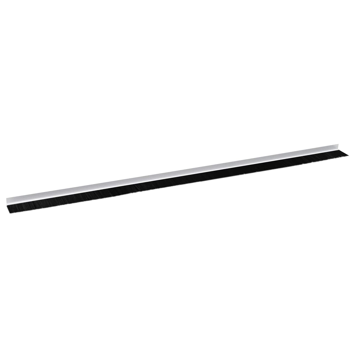 Spazzole per porte autoadesive 6 pcs Bianco 100 cm