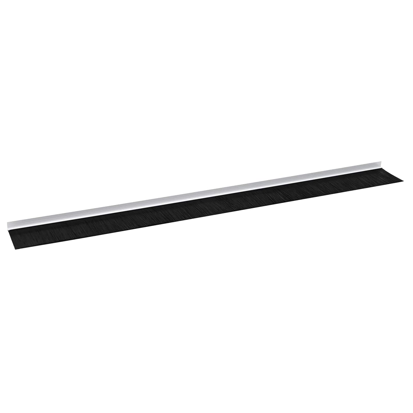 Spazzole per porte autoadesive 12 pcs Bianco 100 cm