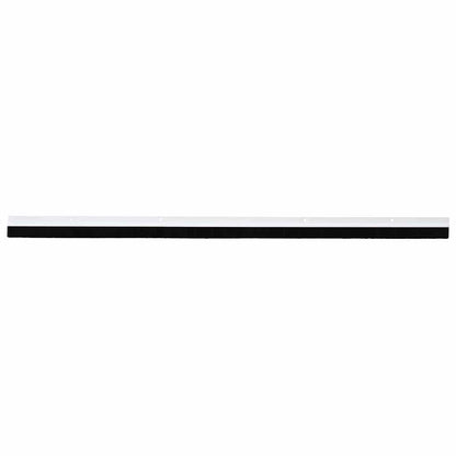 Spazzole per porte a vite 2 pcs Bianco 100 cm Lega di alluminio