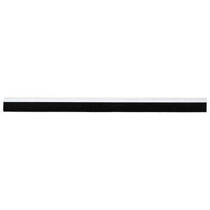 Spazzole per porte a vite 2 pcs Bianco 100 cm Lega di alluminio