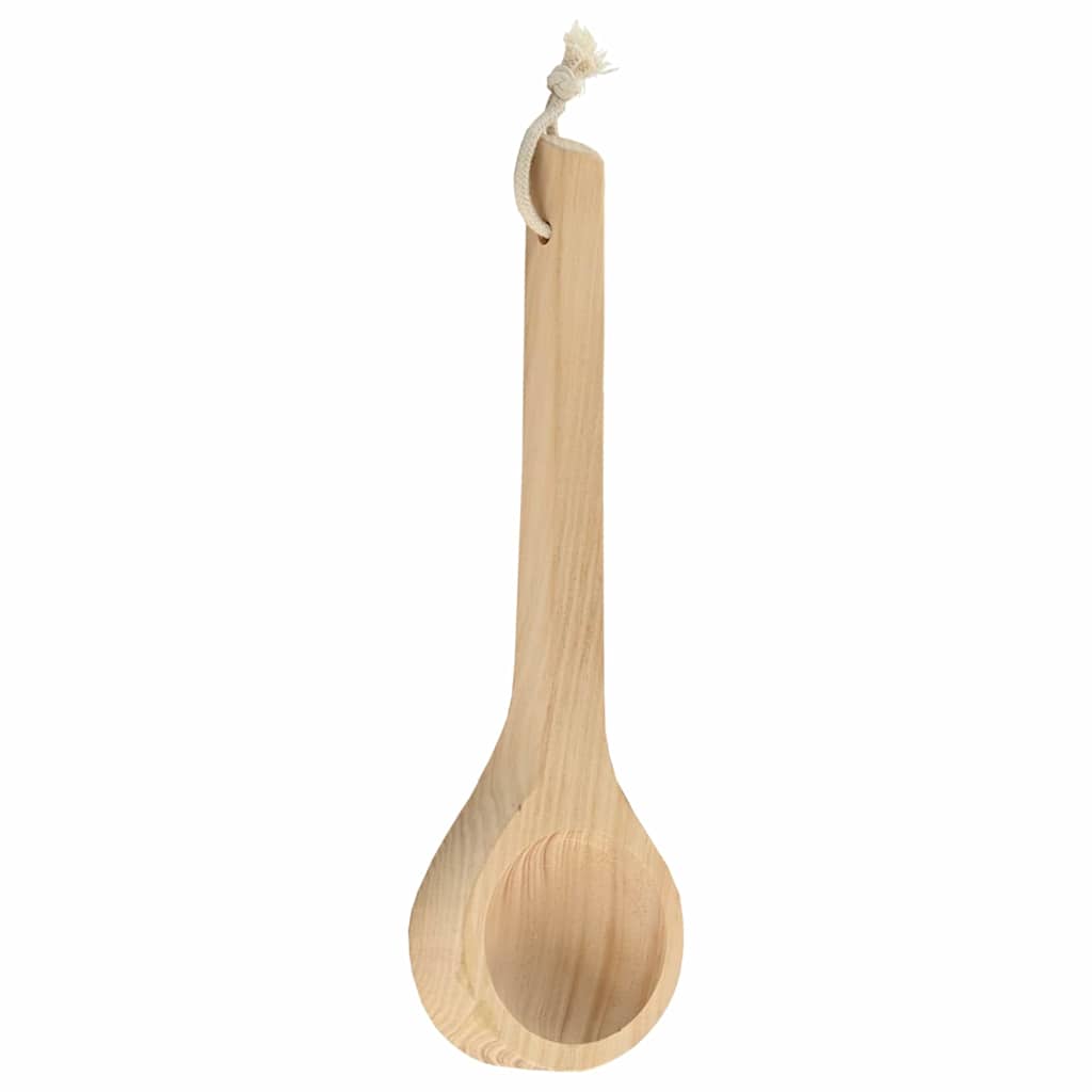 Set di Accessori per Sauna 4 pcs Marrone