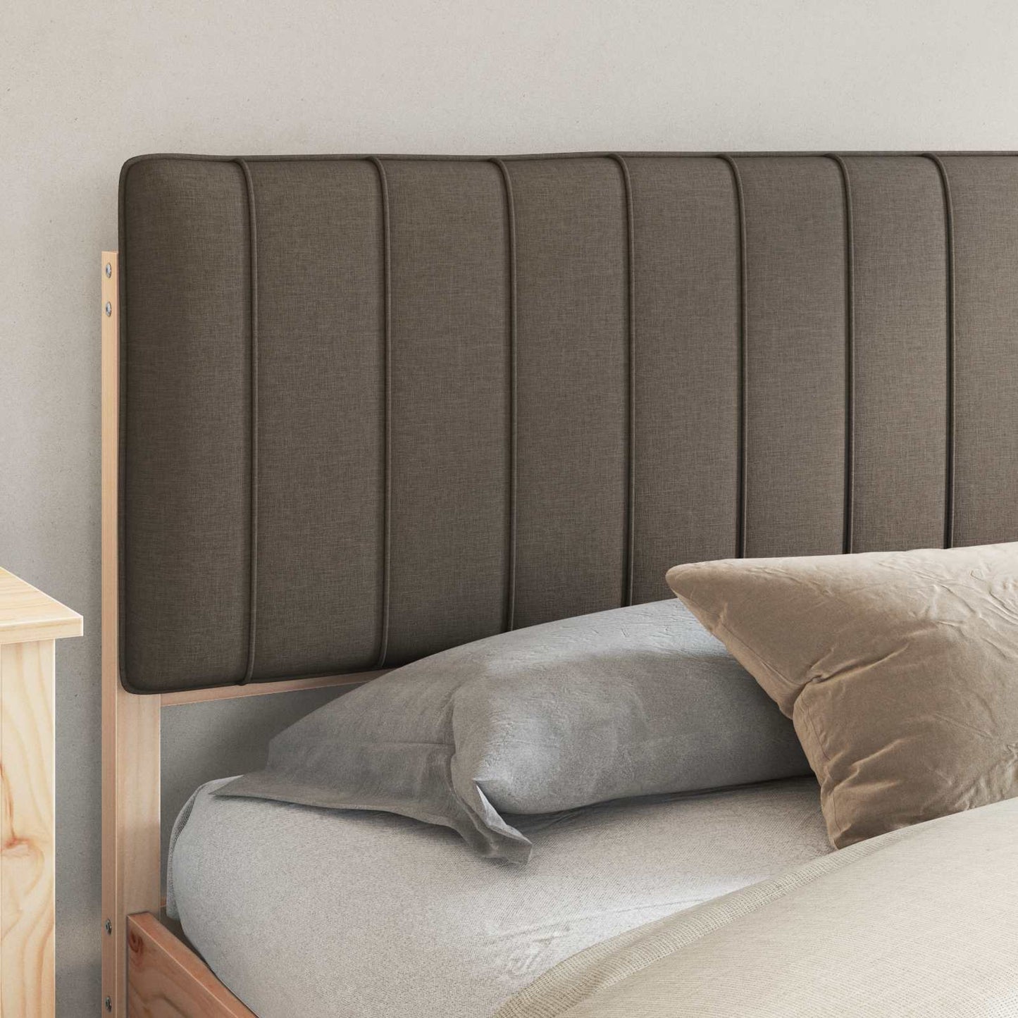 Letto con Testiera Rivestita Talpa 200 x 200 cm