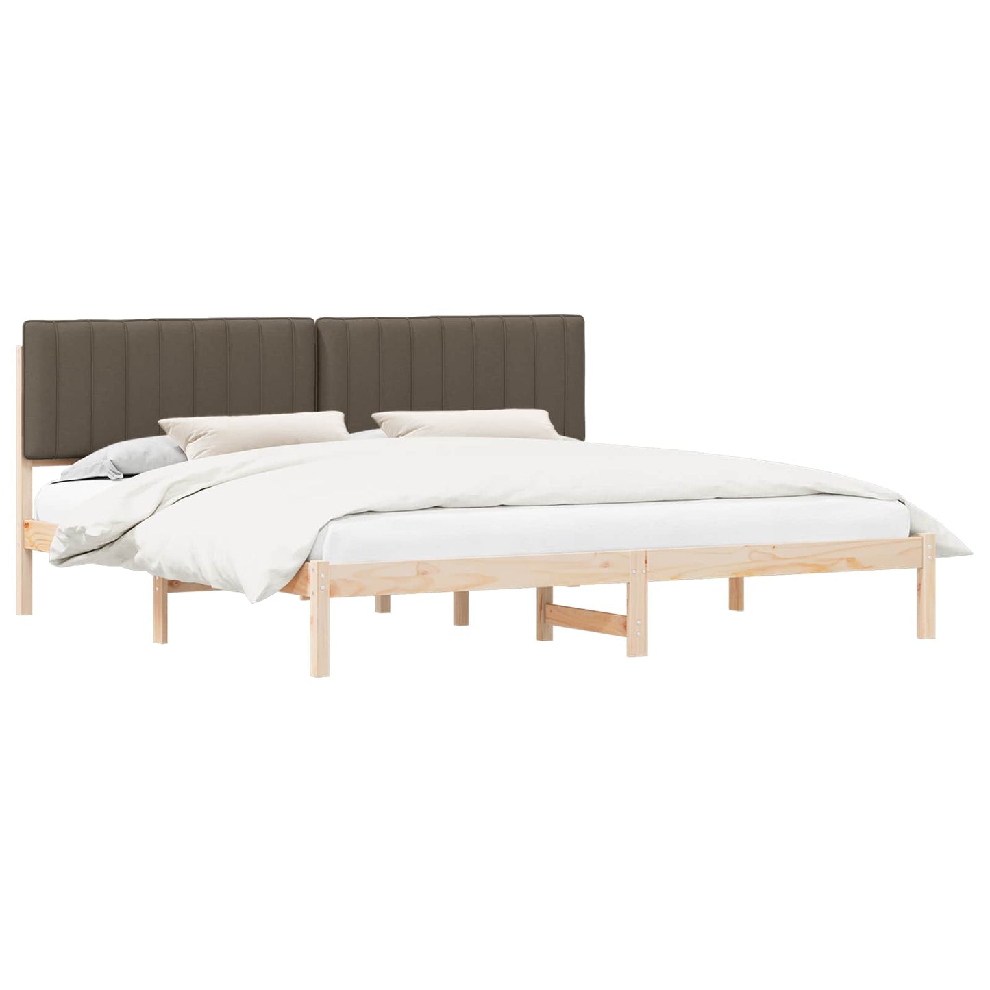 Letto con Testiera Rivestita Talpa 200 x 200 cm