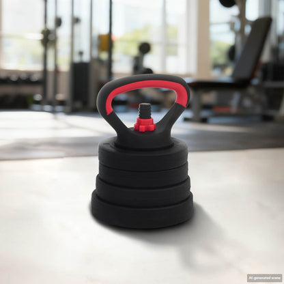 Set Manubri, Bilanciere e Kettlebell 4-in-1 20kg 20kg