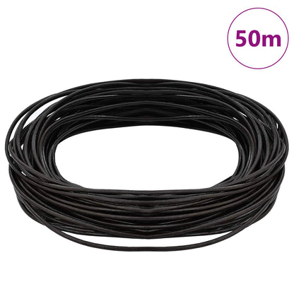 Cordino in Pelle Marrone Scuro Ã˜2 mm x 50 m Pelle