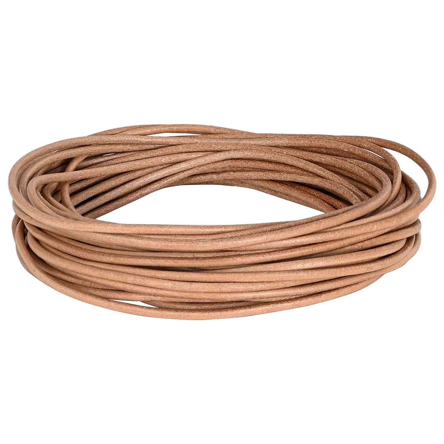 Cordino in Pelle Marrone Ã˜3 mm x 50 m Pelle
