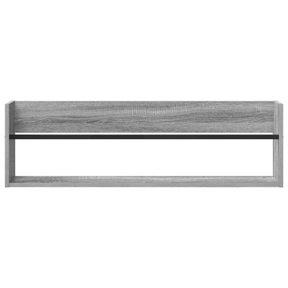 Scaffale per riviste Grigio Sonoma 100 x 12 x 30 cm