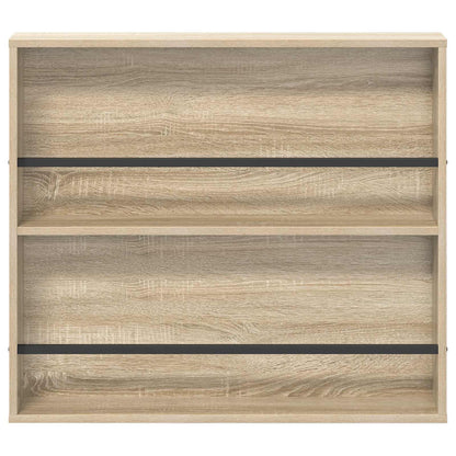 Scaffale per riviste Rovere Sonoma 80 x 12 x 70 cm
