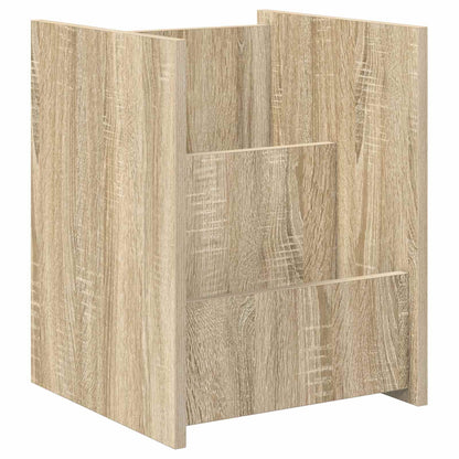 Scaffale per riviste Rovere Sonoma 35 x 35 x 45 cm