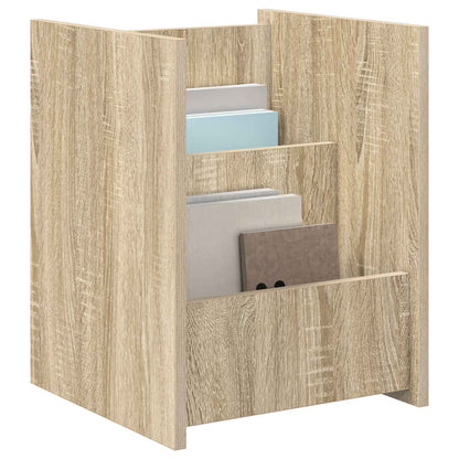 Scaffale per riviste Rovere Sonoma 35 x 35 x 45 cm