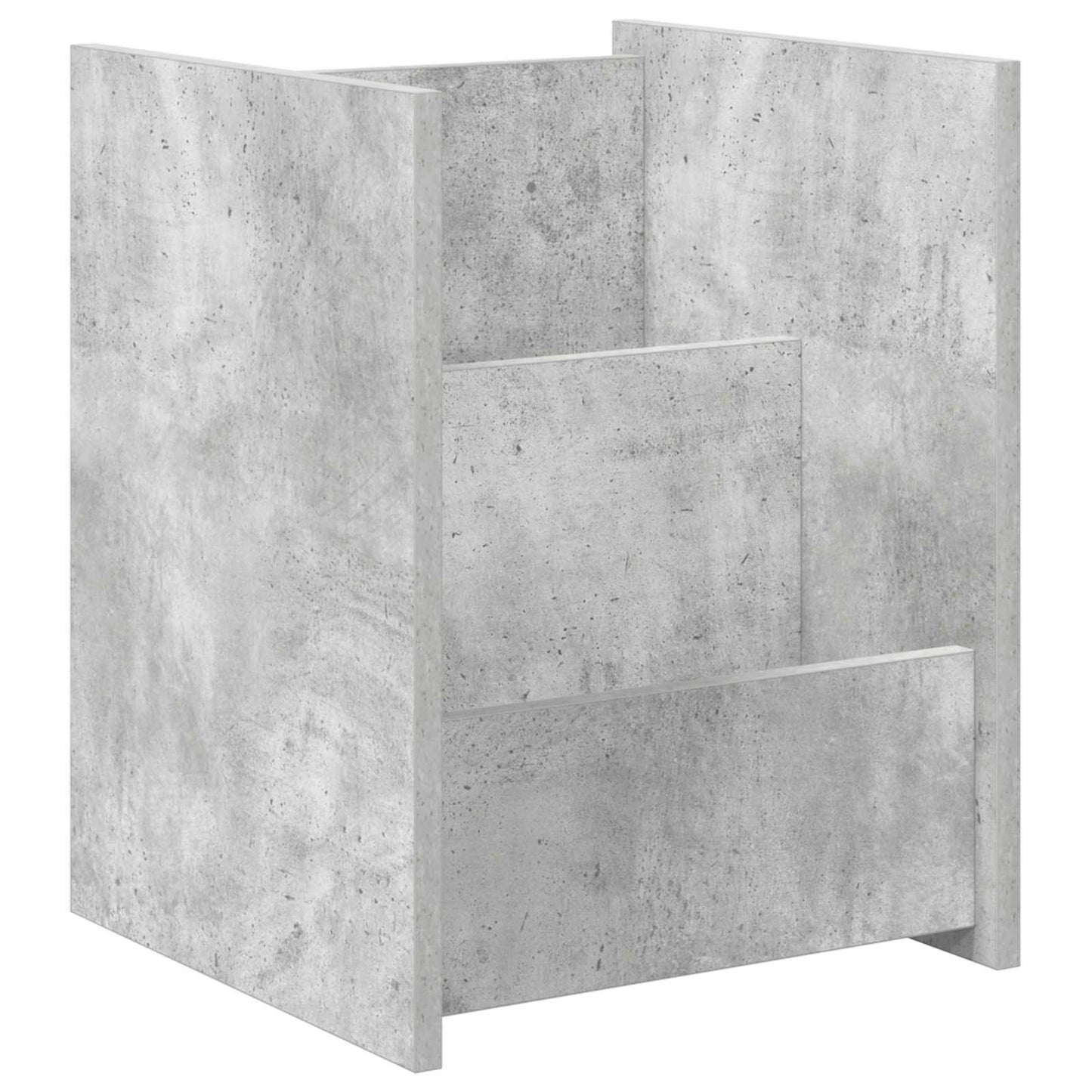 Scaffale per riviste Grigio ConcretÃ¨ 35 x 35 x 45 cm