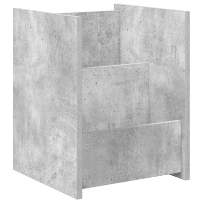 Scaffale per riviste Grigio ConcretÃ¨ 35 x 35 x 45 cm
