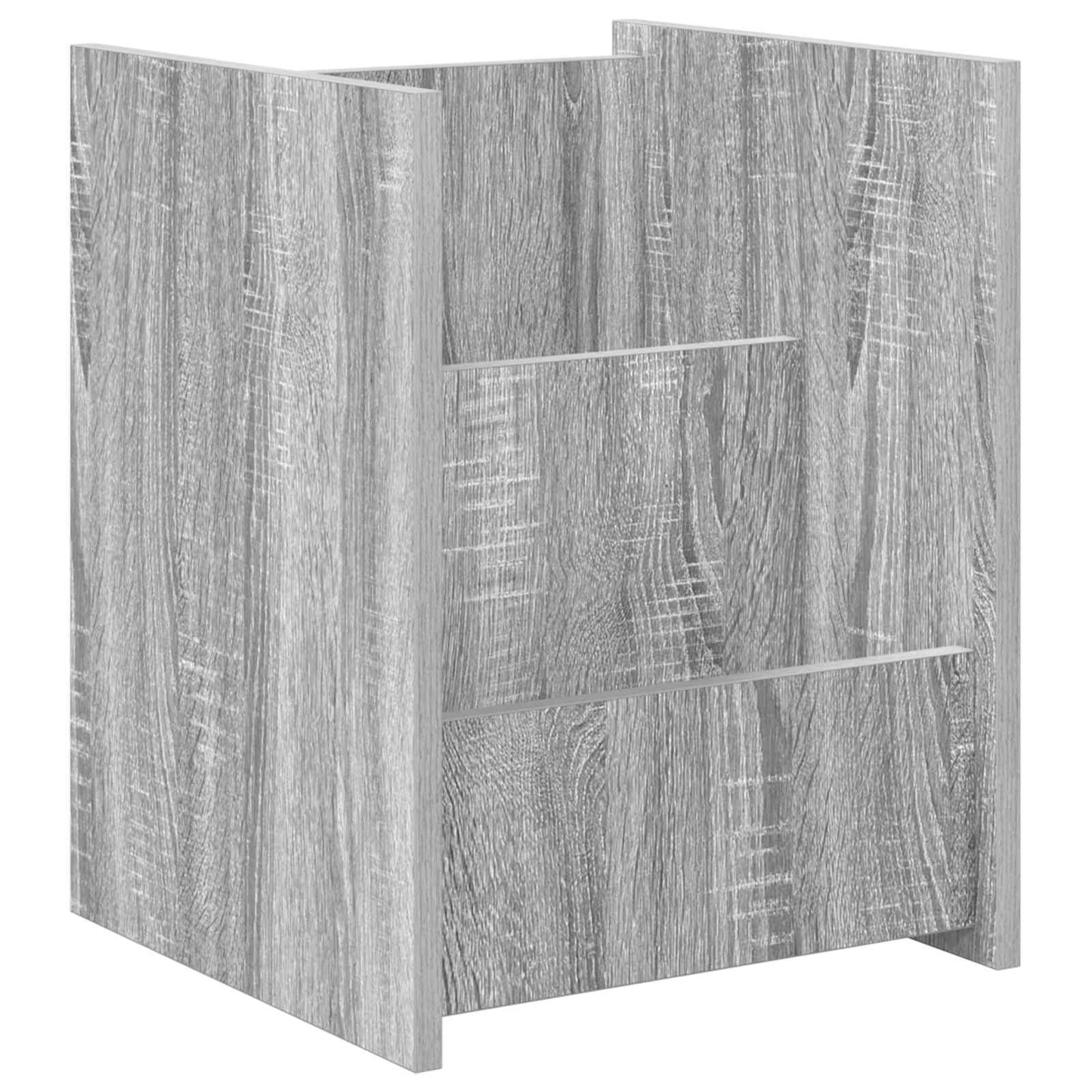 Scaffale per riviste Grigio Sonoma 35 x 35 x 45 cm