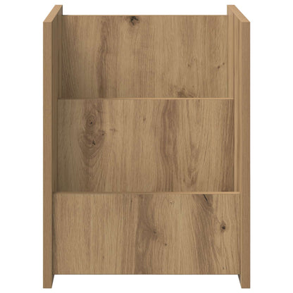 Scaffale per riviste Rovere artigianale 35 x 35 x 45 cm