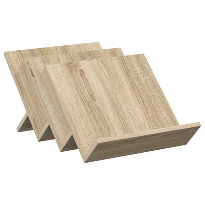 Scaffale per riviste Rovere Sonoma 53 x 40 x 28.5 cm