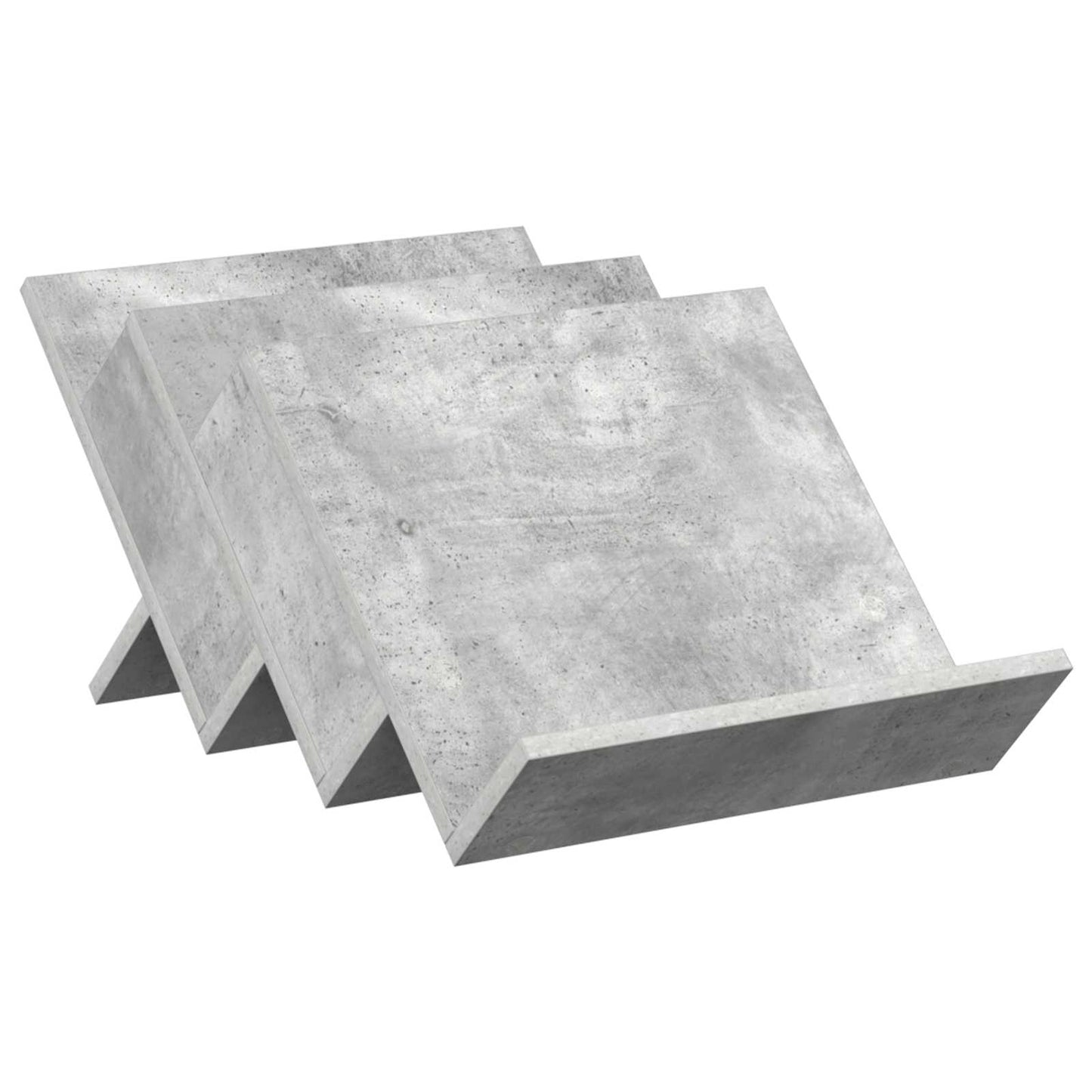 Scaffale per riviste Grigio ConcretÃ¨ 53 x 40 x 28.5 cm