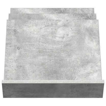 Scaffale per riviste Grigio ConcretÃ¨ 53 x 40 x 28.5 cm