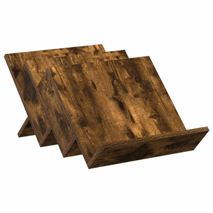 Scaffale per riviste Rovere fumÃ© 53 x 40 x 28.5 cm
