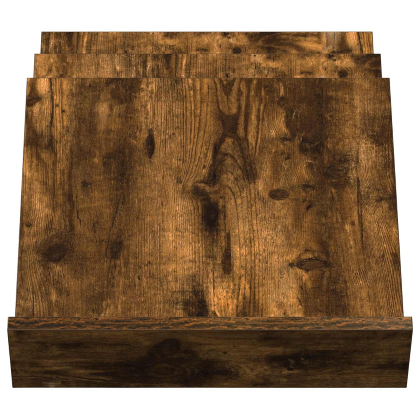 Scaffale per riviste Rovere fumÃ© 53 x 40 x 28.5 cm
