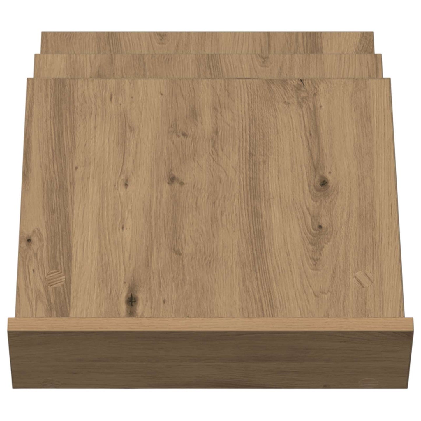 Scaffale per riviste Rovere artigianale 53 x 40 x 28.5 cm