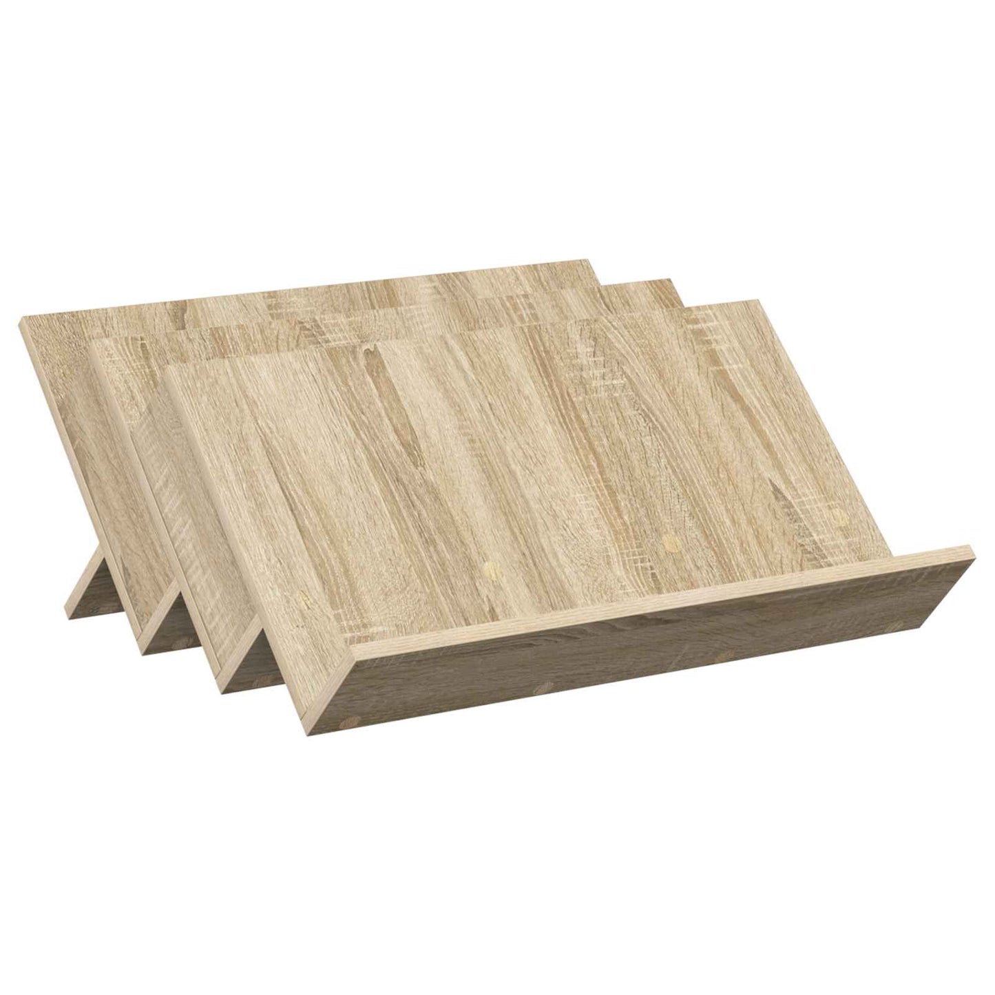 Scaffale per riviste Rovere Sonoma 65 x 53 x 28,5 cm