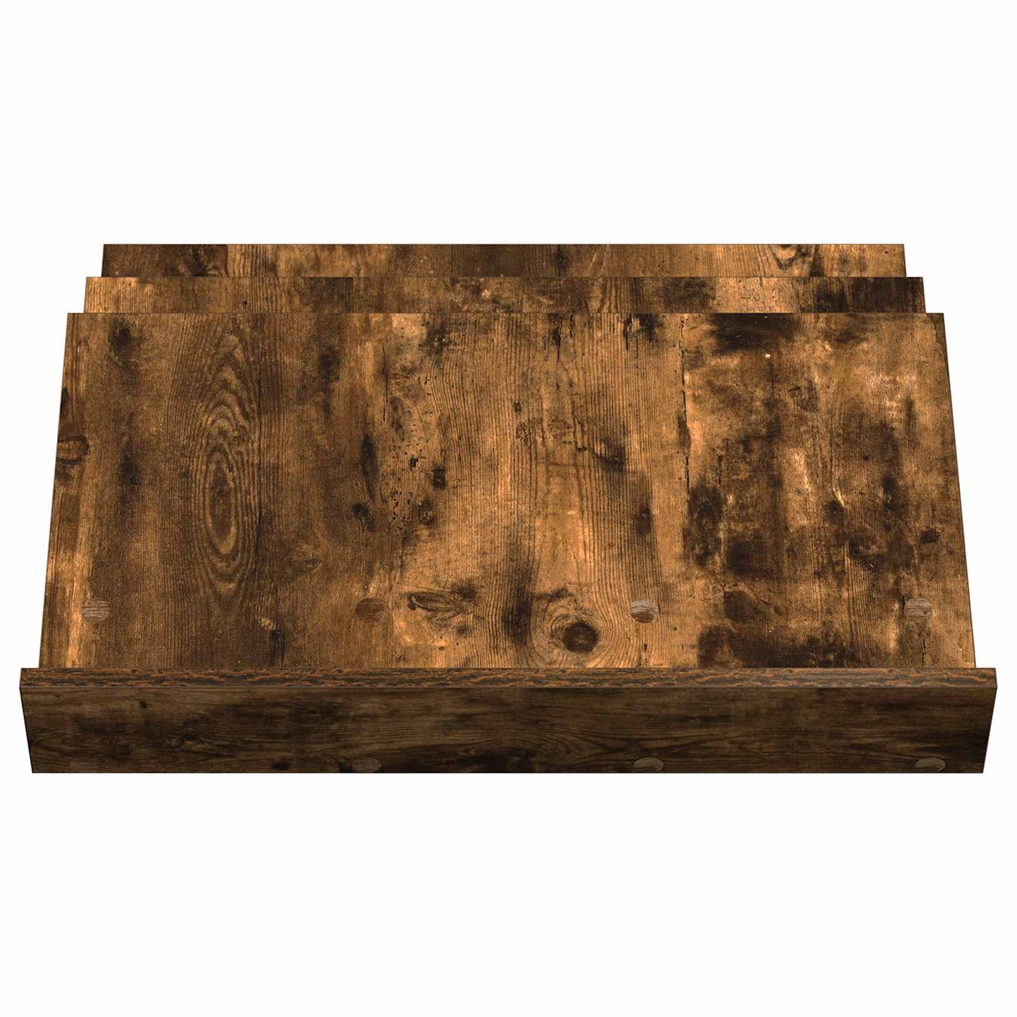 Scaffale per riviste Rovere fumÃ© 65 x 53 x 28,5 cm