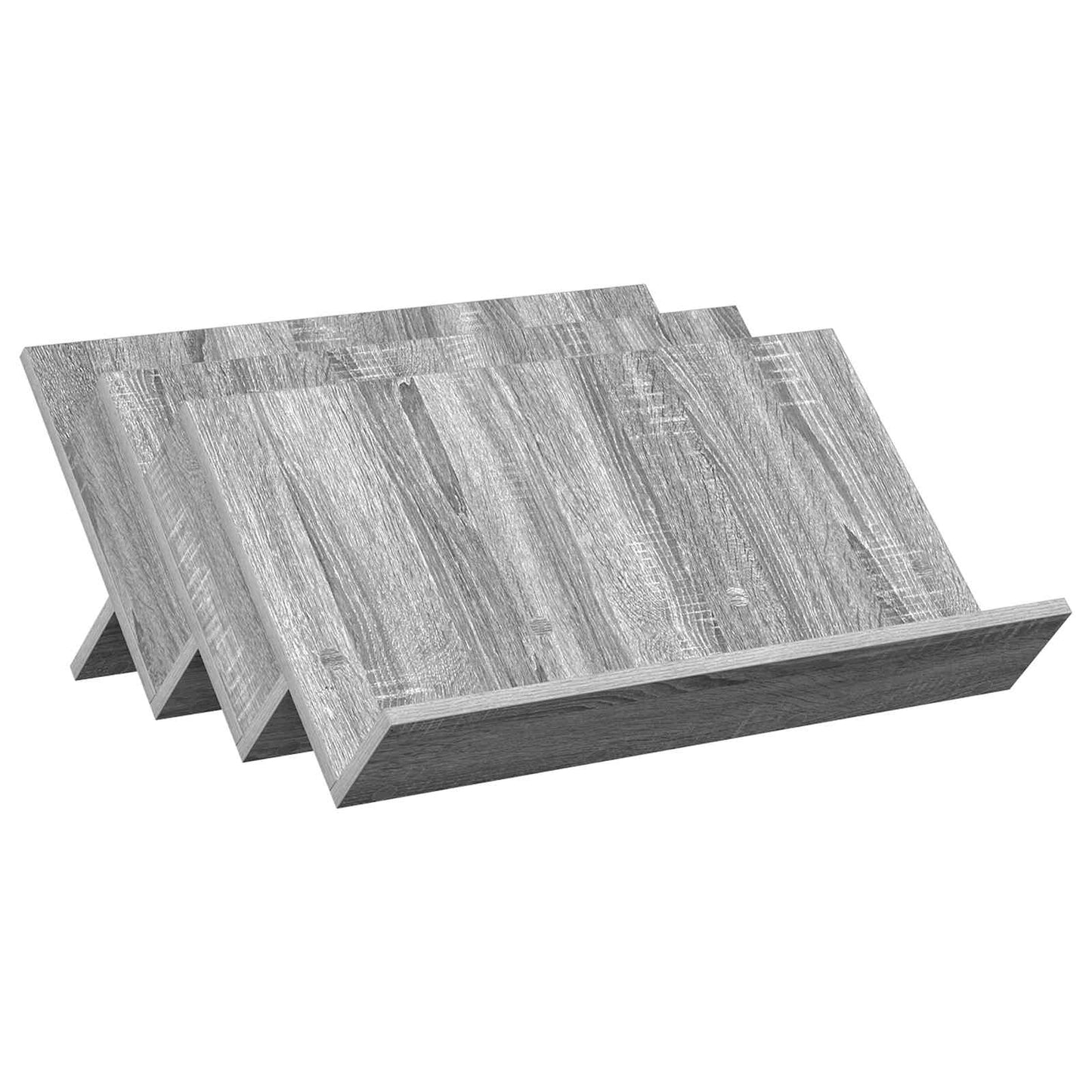 Scaffale per riviste Grigio Sonoma 65 x 53 x 28,5 cm
