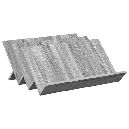 Scaffale per riviste Grigio Sonoma 65 x 53 x 28,5 cm