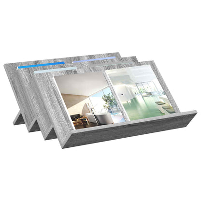 Scaffale per riviste Grigio Sonoma 65 x 53 x 28,5 cm
