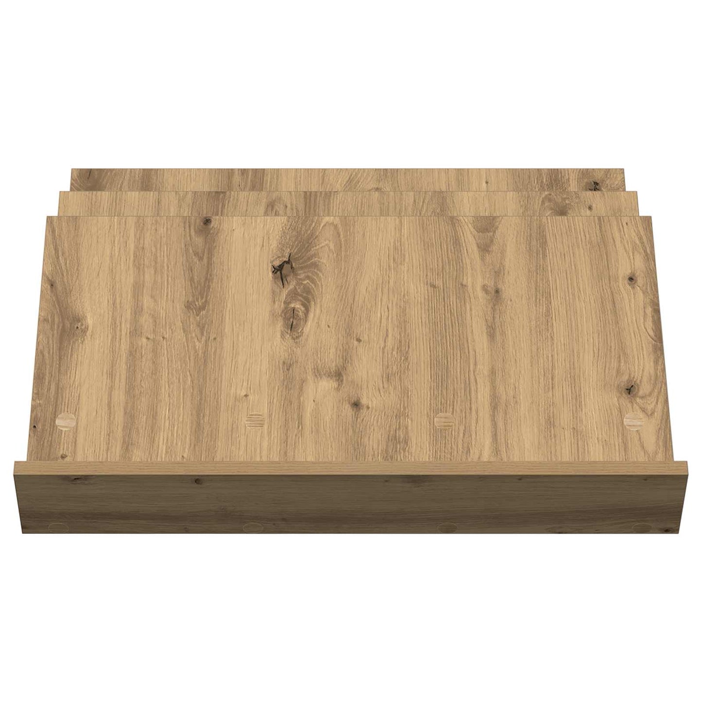 Scaffale per riviste Rovere artigianale 65 x 53 x 28,5 cm
