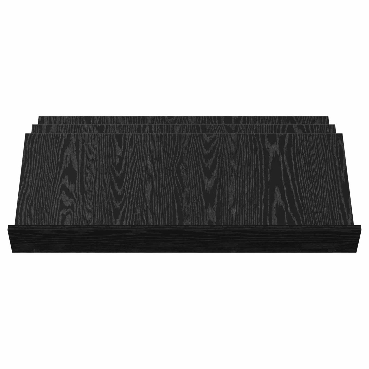 Scaffale per riviste Rovere Nero 90 x 53 x 28,5 cm