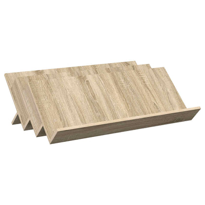 Scaffale per riviste Rovere Sonoma 90 x 53 x 28,5 cm